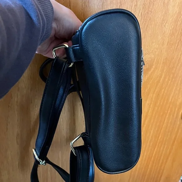 Juicy Couture Monogrammed Black and White Mini Backpack - Picture 7 of 9